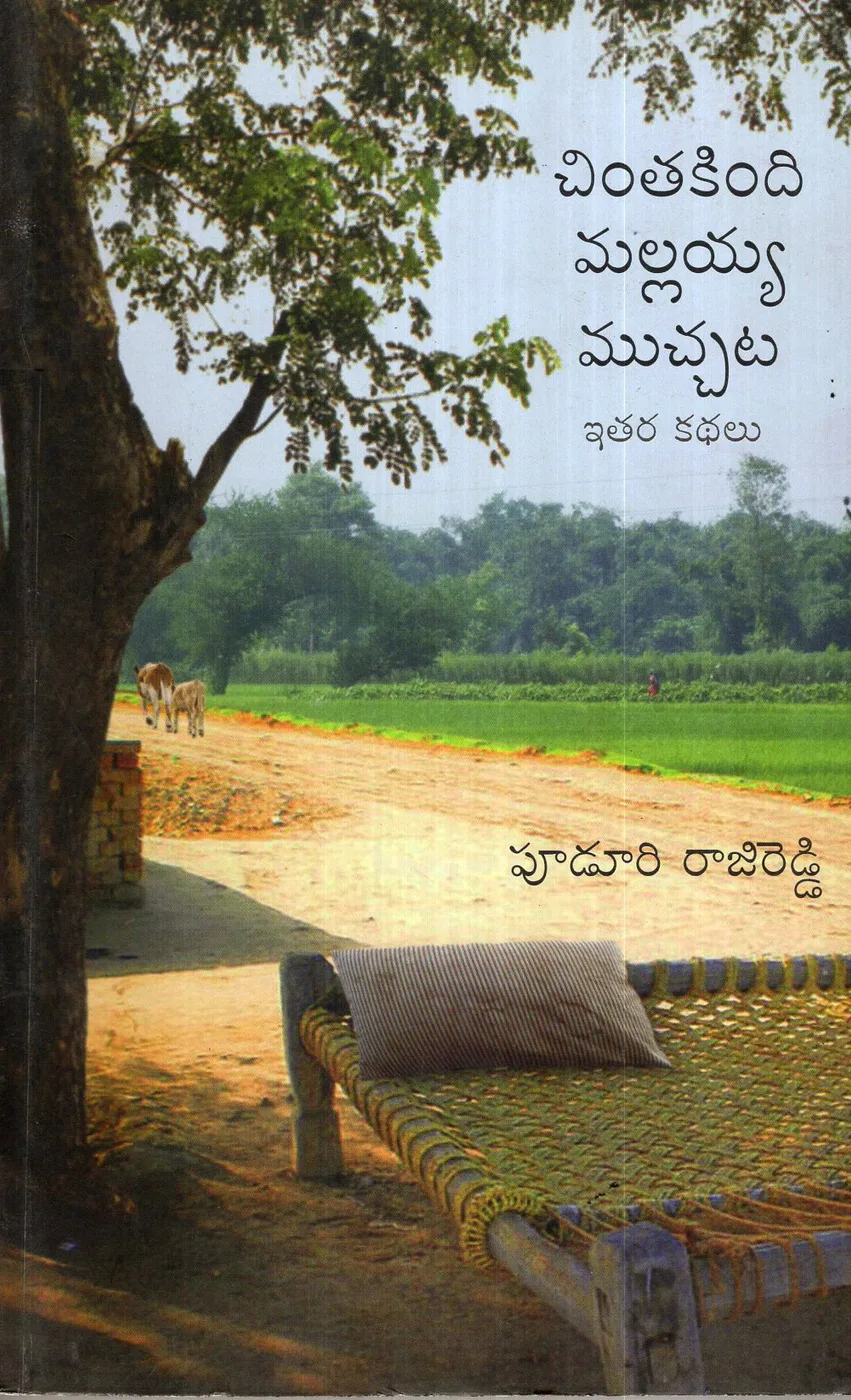 CHINTAKINDI MALLAYYA MUCHHATA by PUDURI RAJA REDDY Telugu book cover