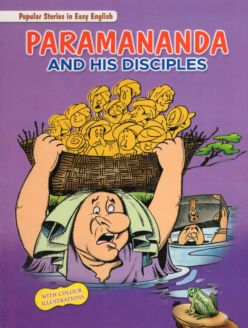 PARAMANANDA AND HIS DISCIPLES - POPULAR STORIES IN EASY ENGLISH by SWATHI BOOK HOUSE book cover