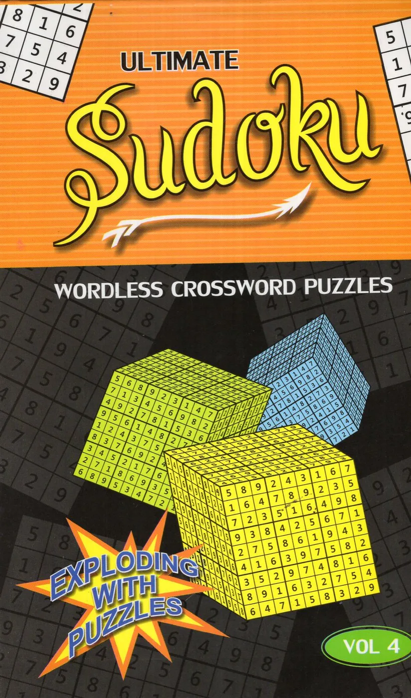 VOL 4 ULTIMATE SUDOKU by JAINCO ENTERPRISES English book cover