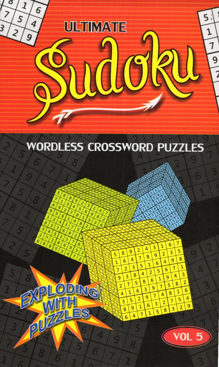 VOL 5 ULTIMATE SUDOKU by JAINCO ENTERPRISES English book cover