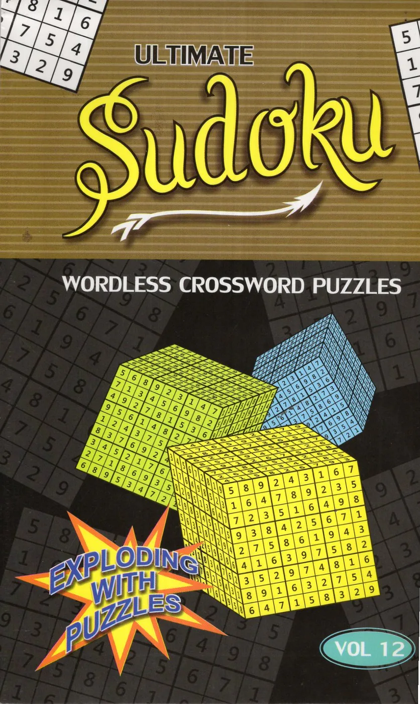 VOL 12 ULTIMATE SUDOKU by JAINCO ENTERPRISES English book cover