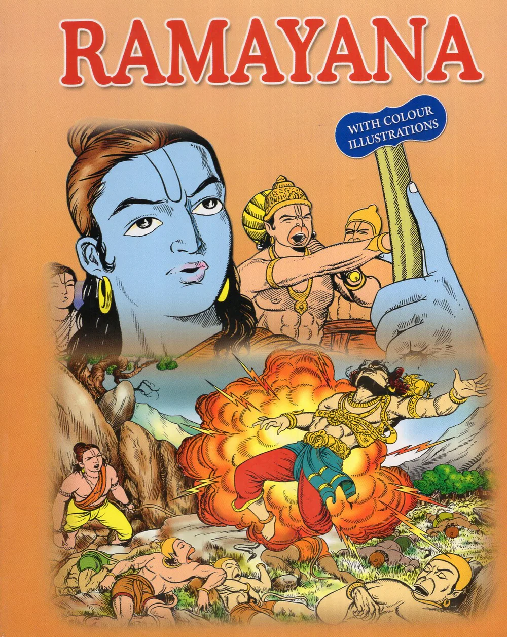 RAMAYANA - POPULAR STORIES IN EASY ENGLISH by SWATHI BOOK HOUSE book cover