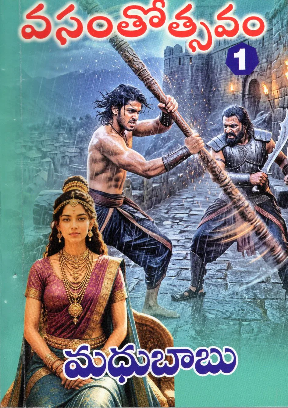 VOL -1 VASANTHOSTAVAM by MADHUBABU Telugu book cover