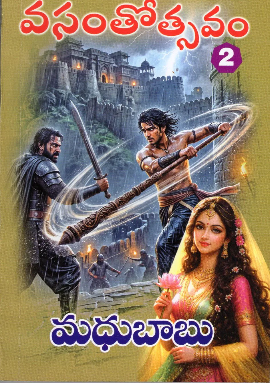 VOL -2 VASANTHOSTAVAM by MADHUBABU Telugu book cover