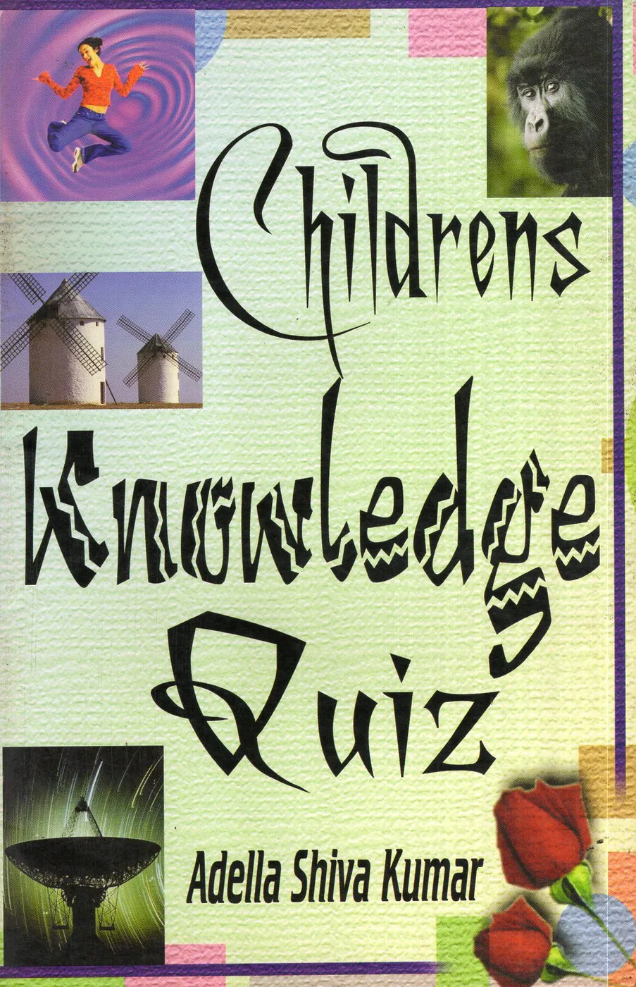CHILDRENS KNOWLEDGE QUIZ by OM PUBLICATIONS Telugu book cover