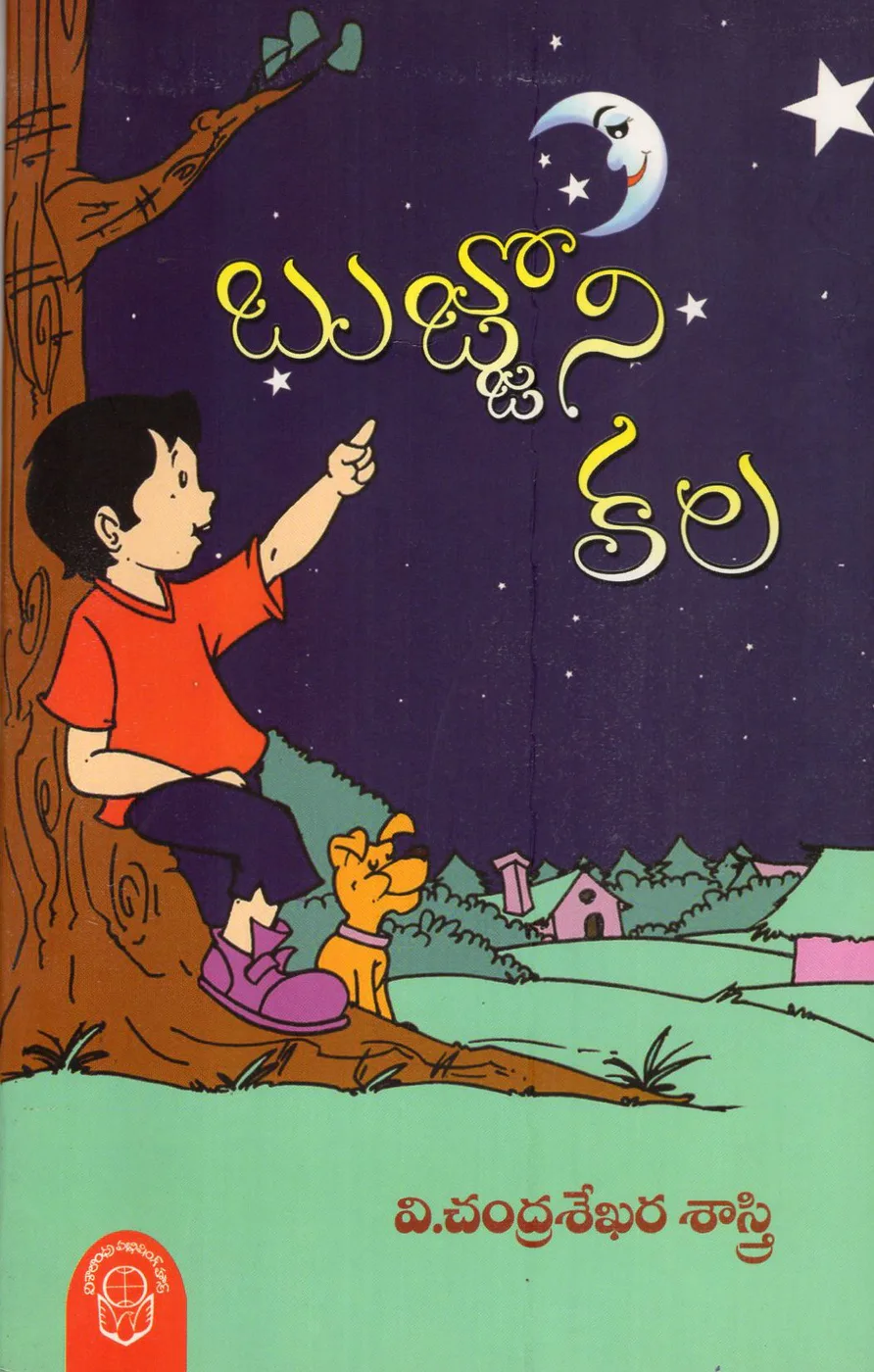 BUJJONI KALA by V.CHANDRASHEKHARA SHASTRI Telugu book cover