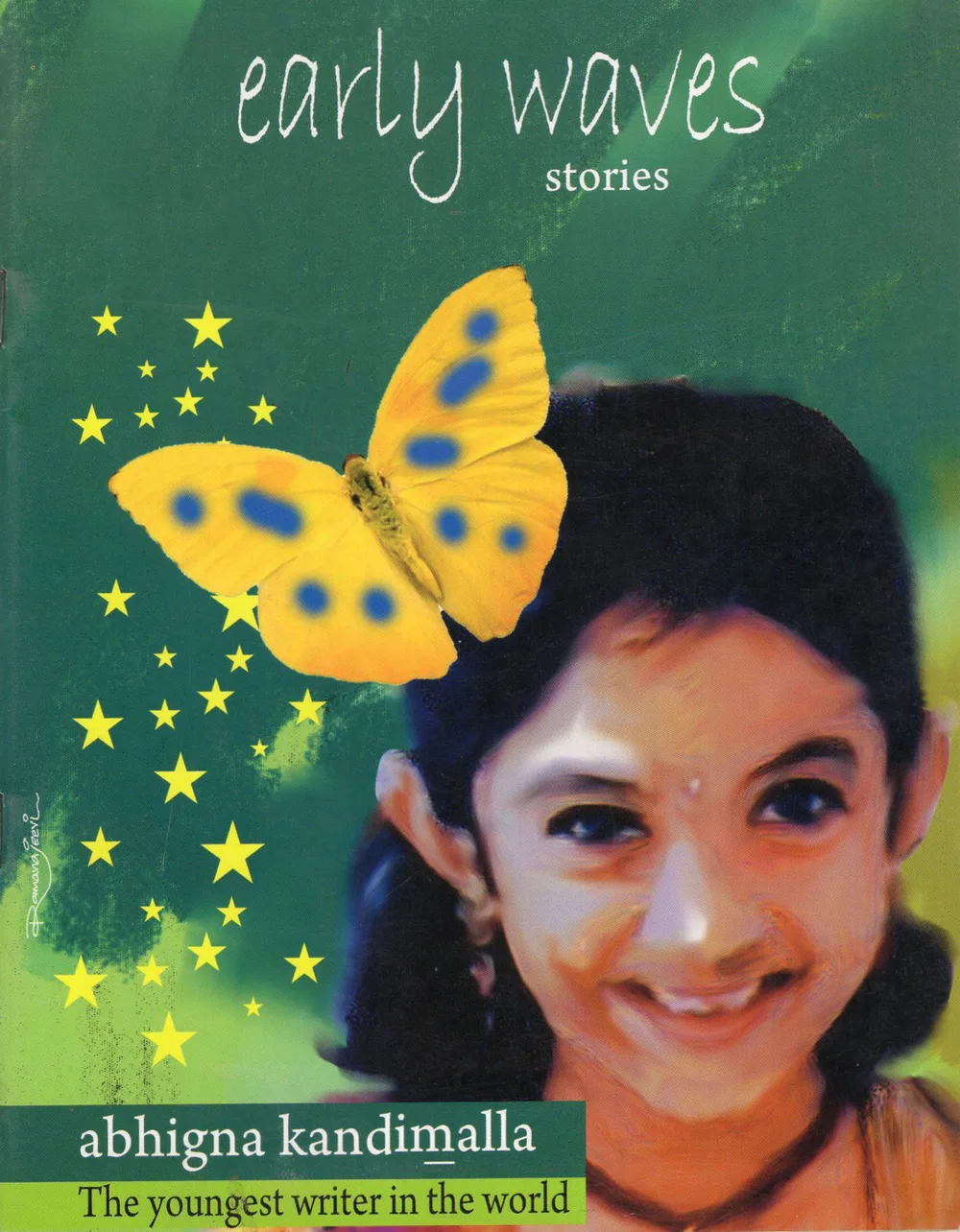 EARLY WAVES STORIES by ABHIGNA KANDIMALLA Telugu book cover