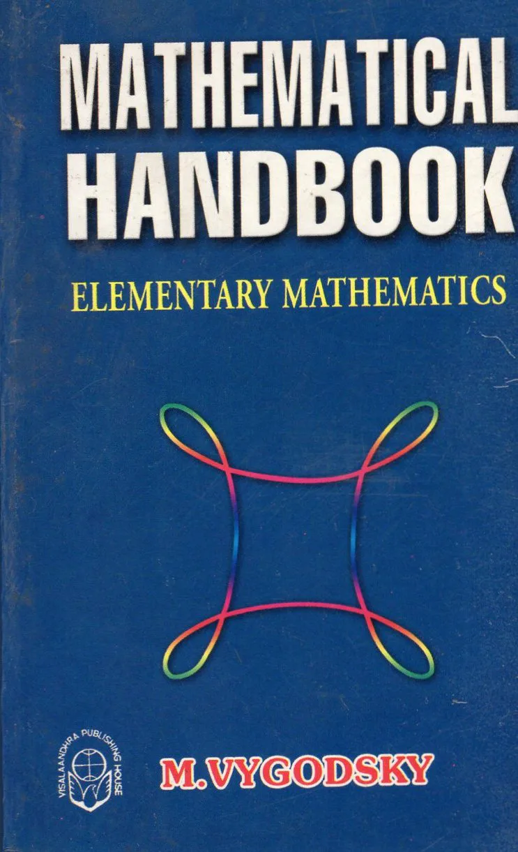 MATHEMATICAL HAND BOOK ELEMENTARY by M.VYGUDSKY Telugu book cover