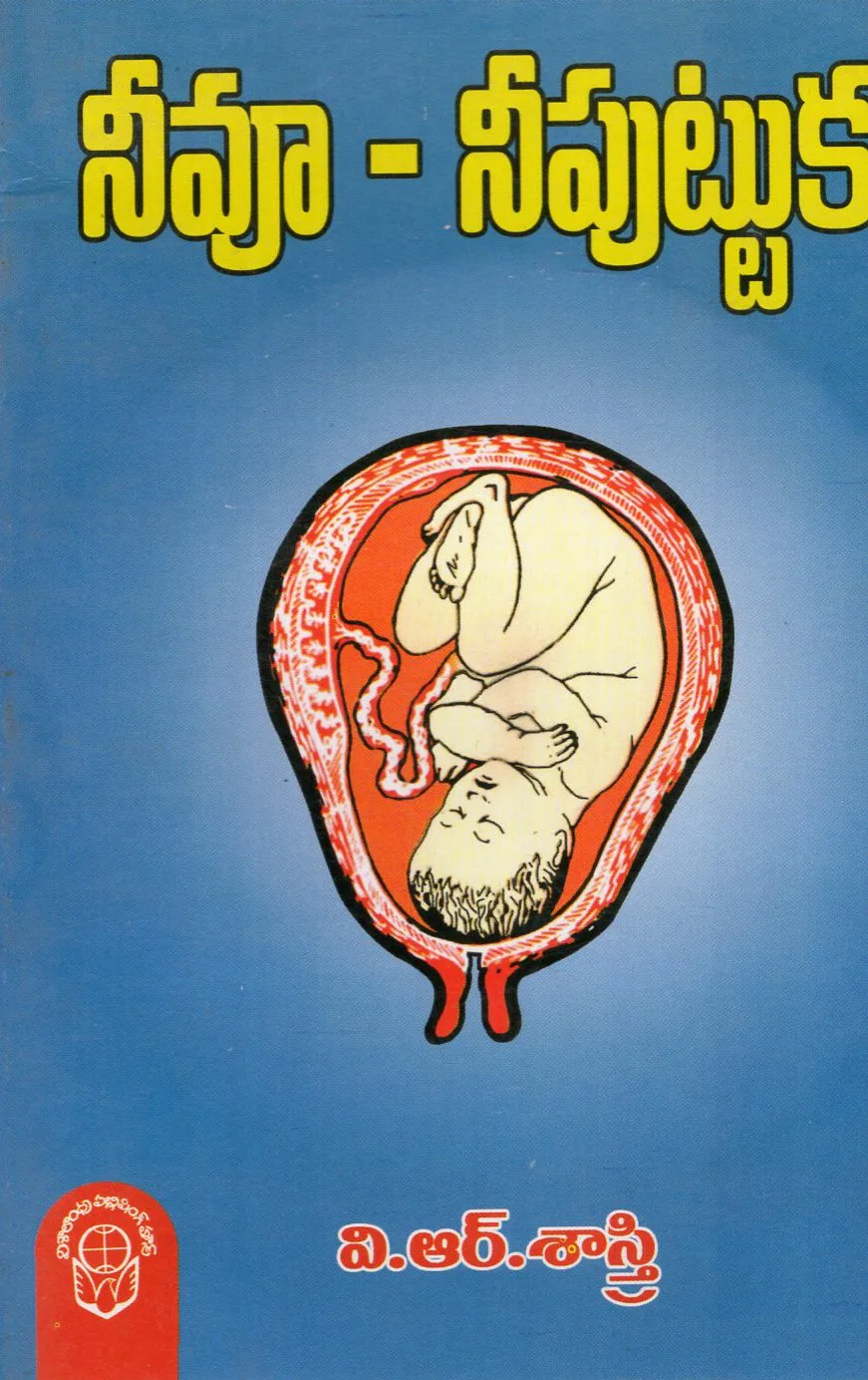NEEVU - NEEPUTTUKA by V.R.SASTRY Telugu book cover