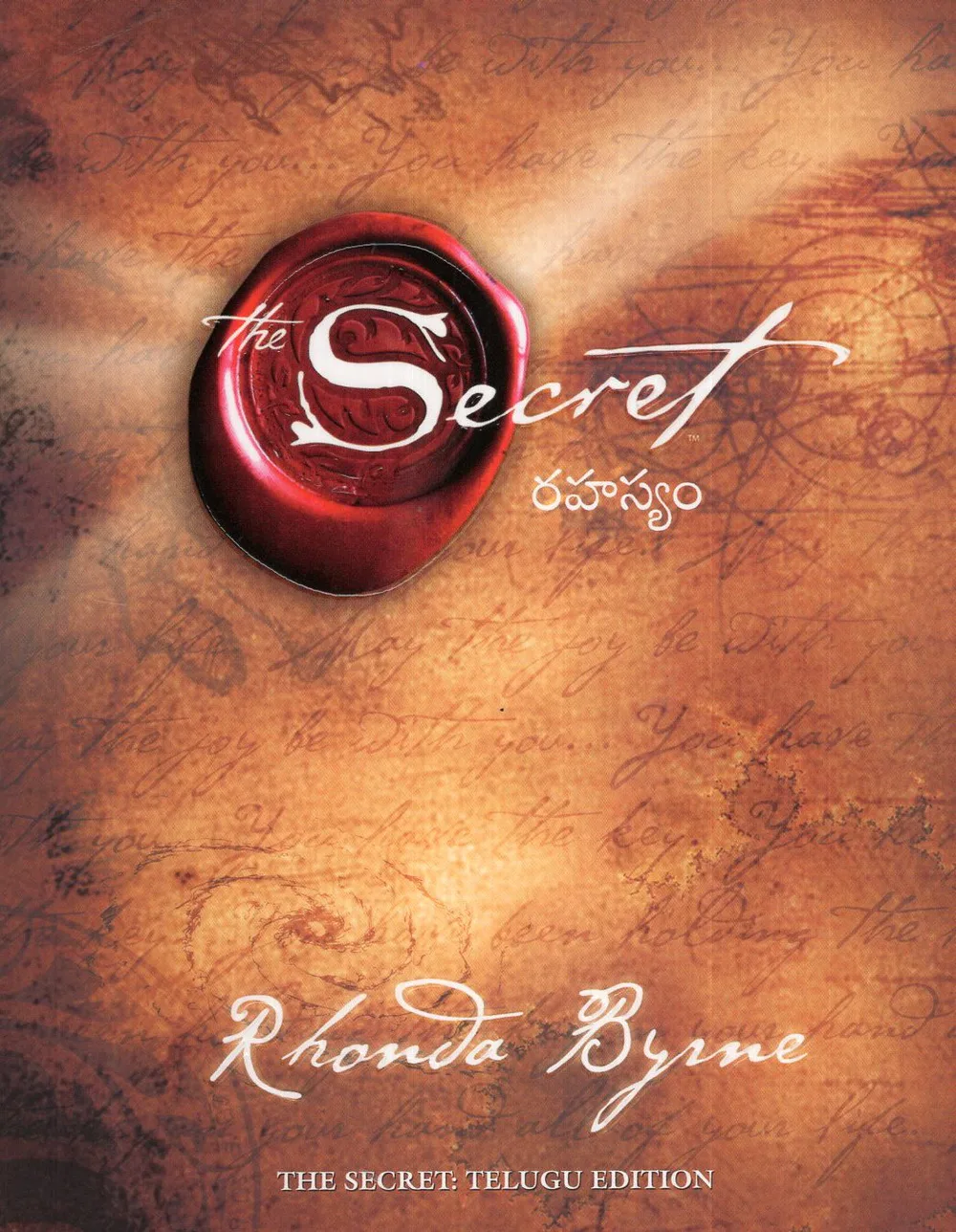 RAHASYAM - THE SECRET by BYRNE RHONDA Telugu book cover
