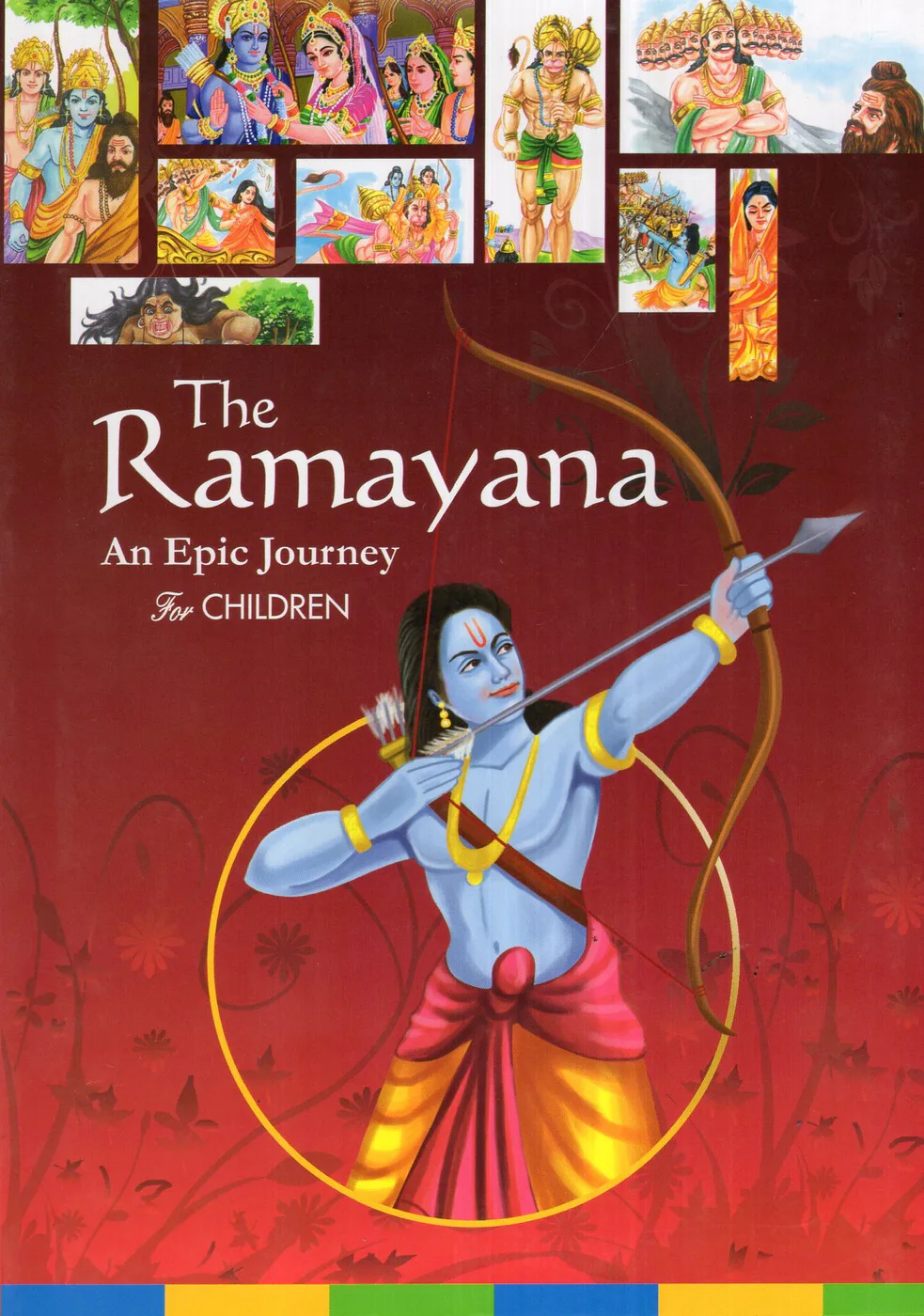 JAINCO - THE RAMAYANA AN EPIC JOURNEY FOR CHILDREN - H.B by JAINCO ENTERPRISES English book cover
