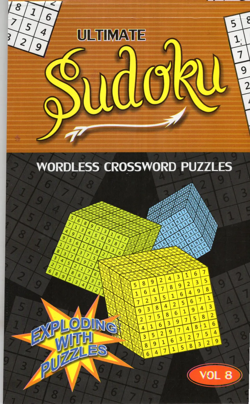 VOL 8 ULTIMATE SUDOKU by JAINCO ENTERPRISES English book cover