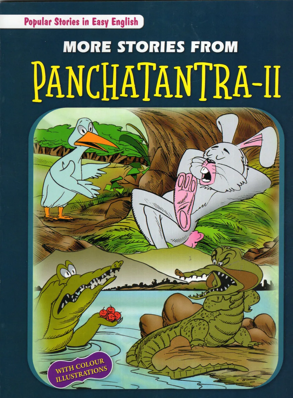 2-PANCHATANTRA - POPULAR STORIES IN EASY ENGLISH by SWATHI BOOK HOUSE book cover