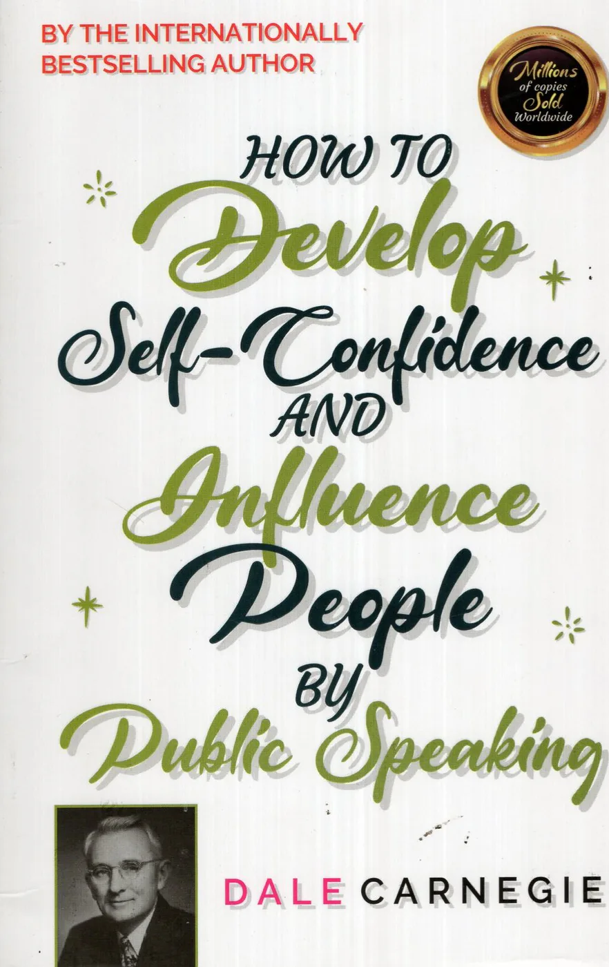 HOW TO DEVELOP SELF CONFIDENCE AND INFLUENCE PEOPLE BY PUBLIC SPEAKING by JAINCO ENTERPRISES English book cover
