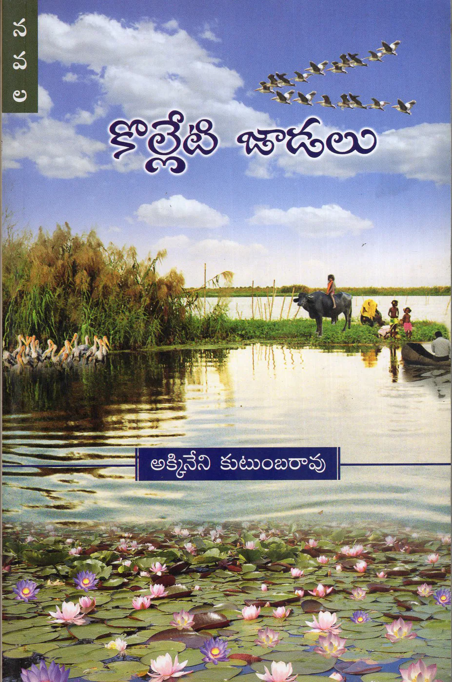 KOLLETI JADALU by AKKINENI KUTUMBA RAO Telugu book cover