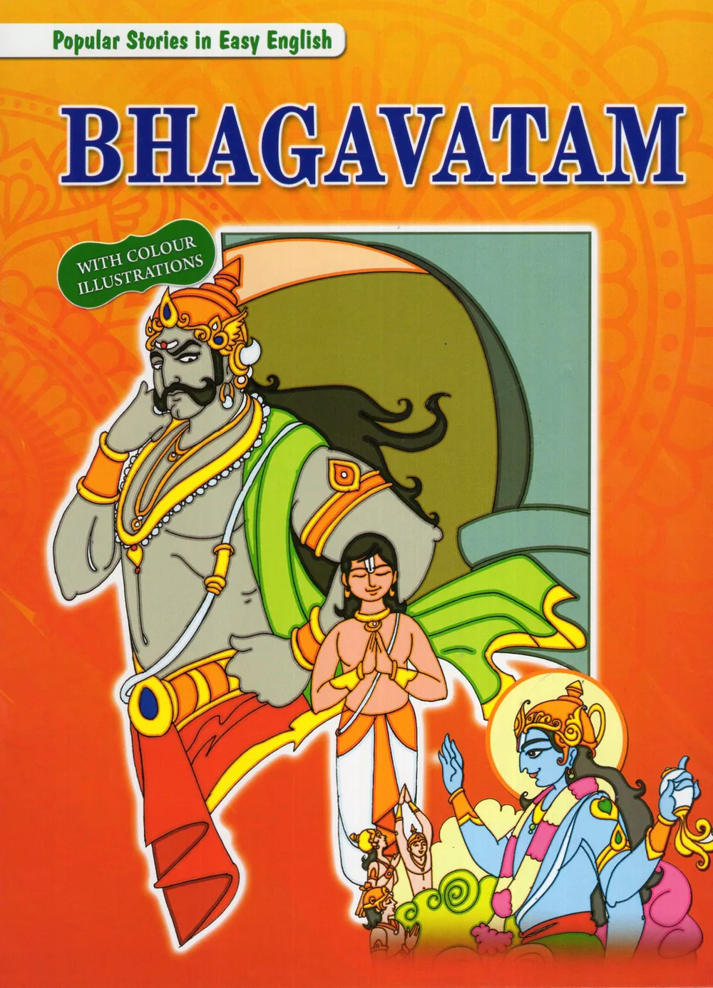 BHAGAVATAM - POPULAR STORIES IN EASY ENGLISH by SWATHI BOOK HOUSE book cover