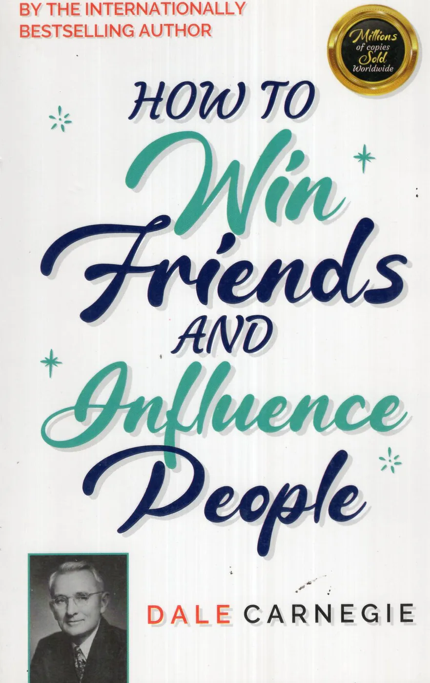 HOW TO WIN FRIENDS AND INFLUENCE PEOPLE - 150 by CARNEGIE DALE English book cover