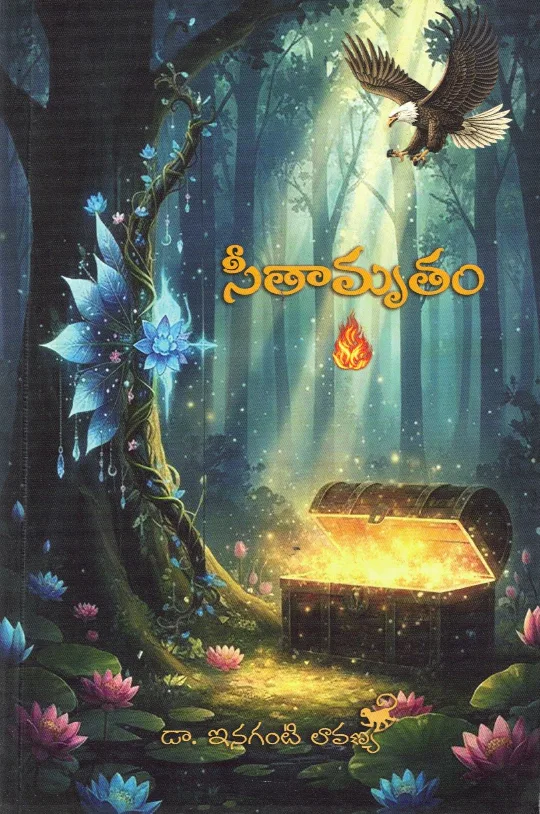 SEETHAMRUTHAM by INAGANTI (NARLA)LAVAYNA Telugu book cover